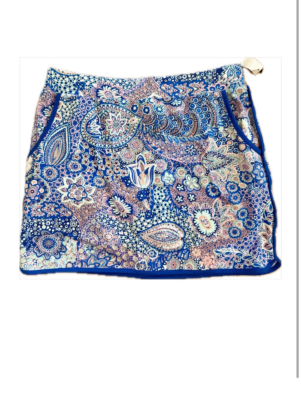 Talbots Paisley Skort